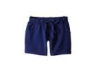 Toobydoo Navy Terry Shorts (toddler/little Kids/big Kids) (navy) Girl's Shorts