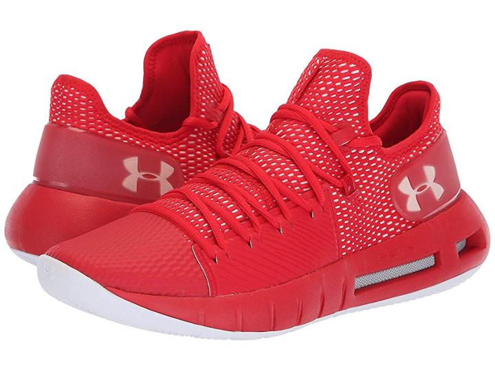 Under Armour Ua Hovr Havoc Low (red/white/white) Men's Shoes