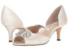 Nina Charisa (ivory Crystal Satin) High Heels