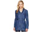 Karen Kane Belted Cargo Jacket (chambray) Women's Coat