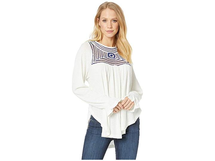 Free People Soul Mate Top (white) Women's Clothing