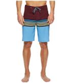 Quiksilver Highline Division 20 Boardshorts (vinyard Wine) Men's Swimwear