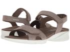 Mephisto Francesca (dark Taupe Python) Women's Sandals