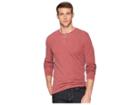 Lucky Brand Burnout Thermal Snap Notch Neck Shirt (laurel Wreath) Men's Clothing
