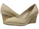 Lifestride Listed (natural Canvas) Women's Sandals