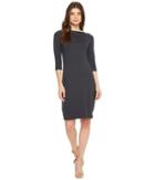 Susana Monaco Hunter Dress (onyx) Women's Dress