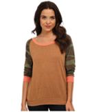 Alternative Printed Slouchy Pullover (camo) Women's Sweatshirt