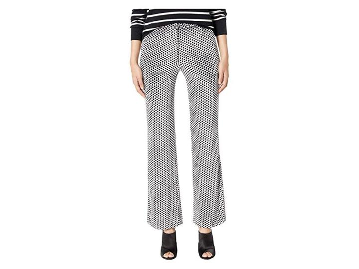 Sonia Rykiel Saint Germain Velours Polka Dot Pants (black/white) Women's Casual Pants