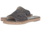 Dolce Vita Bobbi (black Stripe Fabric) Women's Shoes