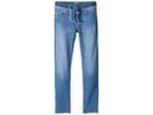 7 For All Mankind Kids Skinny Stretch Denim Jeans In Adelaide Bright Blue (big Kids) (adelaide Bright Blue) Girl's Jeans