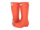 Hunter Original Kids' Classic Rain Boot (little Kid/big Kid) (orange) Boots