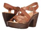 Born Greccia (brown Full Grain) Women's Wedge Shoes
