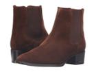 Frye Dara Chelsea (brown Oiled Suede) Women's Boots