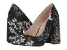 Shellys London Hester (black Floral) High Heels