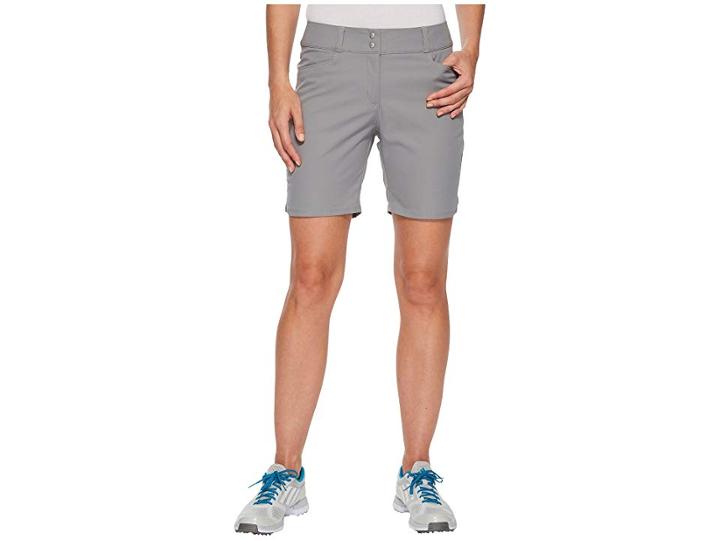 Adidas Golf Essential Shorts 7 (grey Three) Women's Shorts
