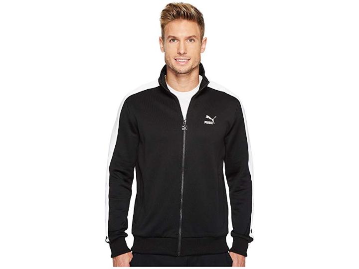 Puma Archive T7 Track Jacket (puma Black) Men's Jacket