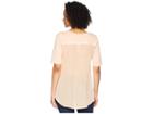 Cruel Tulip Hem Mixed Medium Tee (coral) Women's T Shirt