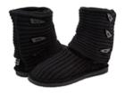 Bearpaw Knit Tall (black) Women's Pull-on Boots