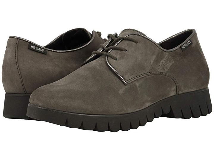 Mephisto Loreen (grey Bucksoft/borneo) Women's Shoes