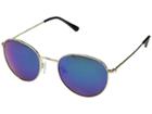 Thomas James La By Perverse Sunglasses Lainey (gold/blue/purple Mirror) Fashion Sunglasses