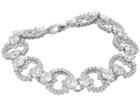Marchesa Rise And Shine 7.25 Link Flex Bracelet (rhodium/cryanium) Bracelet