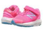 New Balance Kids Kvurgv2i (infant/toddler) (pink Zing/polaris) Girls Shoes