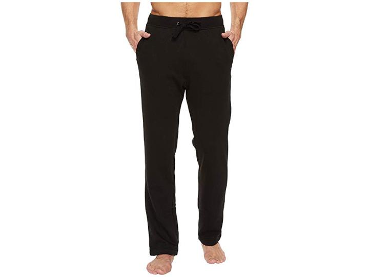 Ugg Wyatt Fleece Pants (black) Men's Casual Pants
