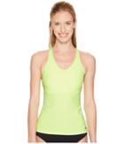 Nike Racerback Tankini (volt Glow) Women's Swimwear