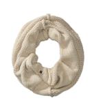 Plush Fleece-lined Chunky Knit Neck Warmer (mink) Scarves