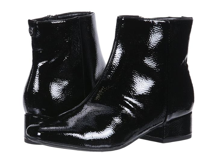 Circus By Sam Edelman Lyndsey (black Crinkled Patent) Women's Shoes