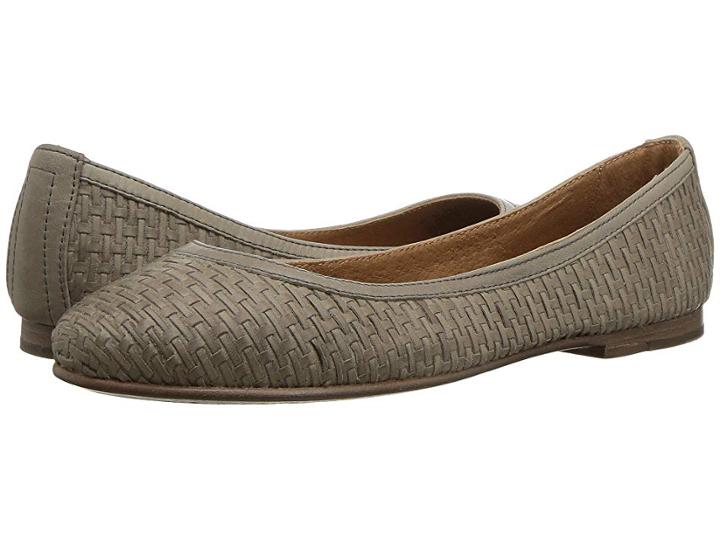 Frye Carson Woven Ballet (grey) Women's Shoes
