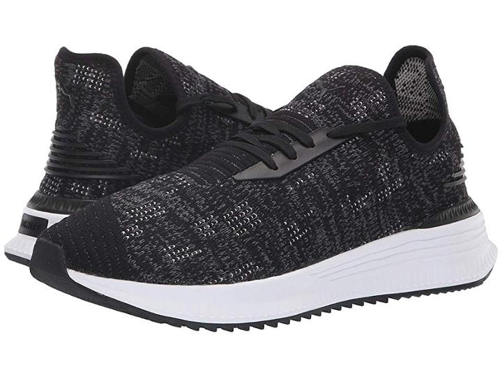 Puma Avid Evoknit Mosaic (puma Black/iron Gate/gray Violet) Men's Shoes