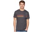 Billabong Team Stripe T-shirt (black Heather) Men's T Shirt
