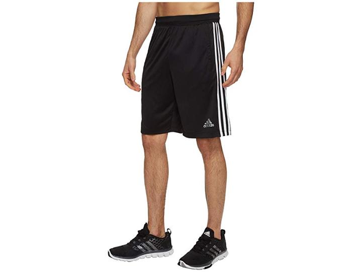 Adidas Designed-2-move 3-stripes Shorts (black/white) Men's Shorts