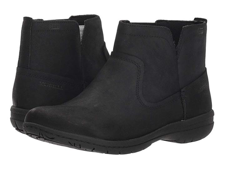 Merrell Encore Kassie Waterproof (black) Women's Waterproof Boots