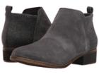 Toms Deia Bootie (castlerock Grey Suede/wool) Women's Boots