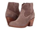 Frye Lillian Western Bootie (dusty Rose Soft Oiled Suede) Women's Boots