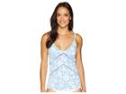 Robin Piccone Sadie Tankini (sky Blue) Women's Swimwear