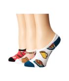 Vans Brekkie Canoodle 3-pack (multi) Women's Crew Cut Socks Shoes