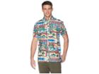 Reyn Spooner Hawaiian Christmas Classic Fit Shirt (maroon) Men's Clothing