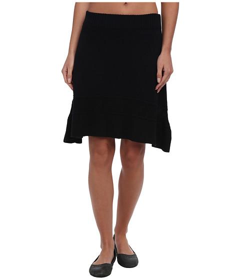 Prana Thea Sweater Skirt (black) Women's Skirt