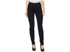 Fdj French Dressing Jeans Onyx Denim Christina Slim Leg (black) Women's Jeans