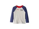Polo Ralph Lauren Kids Cotton Jersey Baseball T-shirt (little Kids/big Kids) (light Sport Heather) Boy's T Shirt
