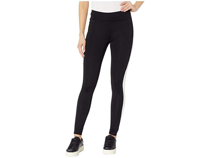 Kensie Compression Ponte Leggings Ks1k1322 (black Combo) Women's Casual Pants