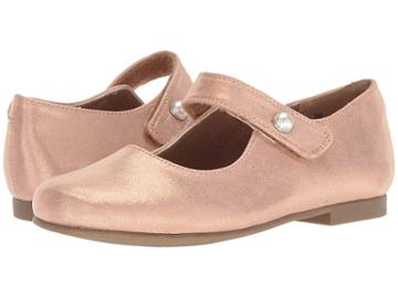 Rachel Kids Claire (little Kid) (peach Shimmer) Girl's Shoes