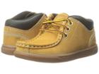 Timberland Kids Groveton Leather Moc Toe Chukka (toddler/little Kid) (wheat) Boys Shoes