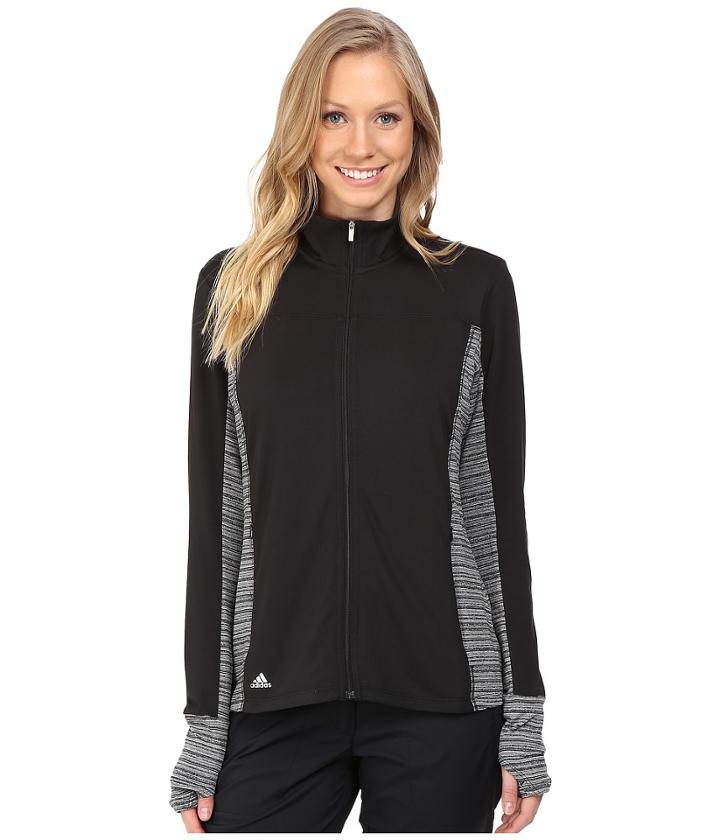 Adidas Golf Rangewear Full Zip (black) Women's Clothing