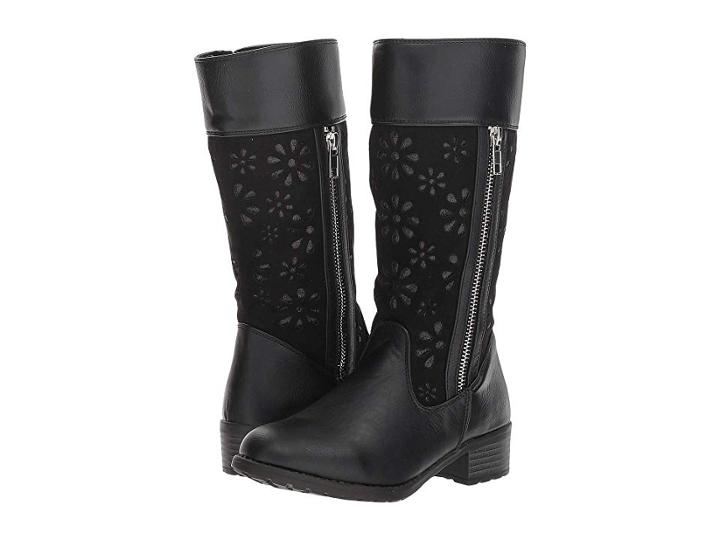 Rachel Kids Henna (little Kid/big Kid) (black/glitter) Girl's Shoes