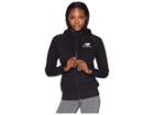 New Balance Essentials Brush Full Zip Hoodie (black) Women's Sweatshirt