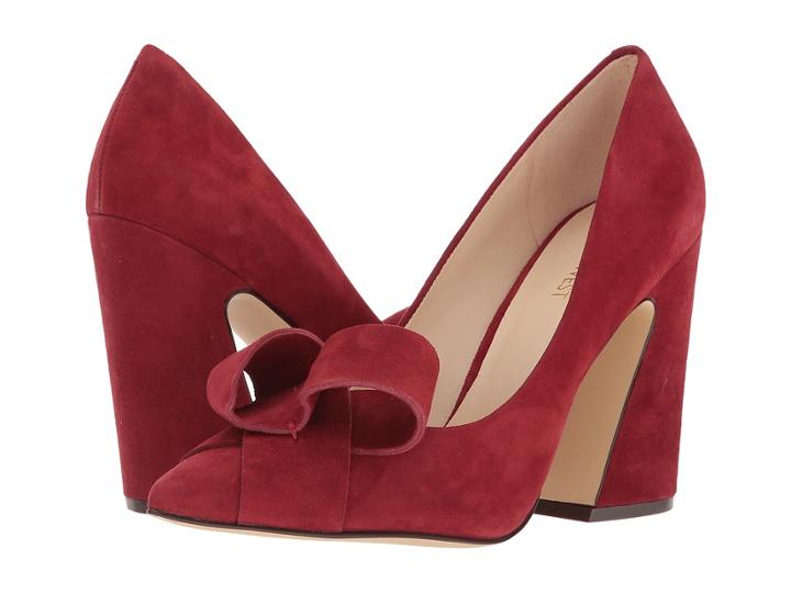 Nine West Haddriana Pump (red Suede) High Heels